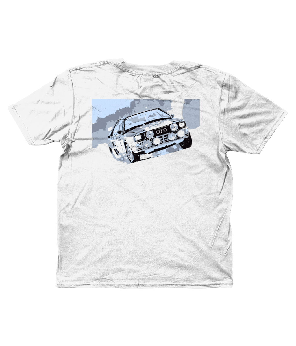 Kids SoftStyle T-Shirt - Audi Quattro
