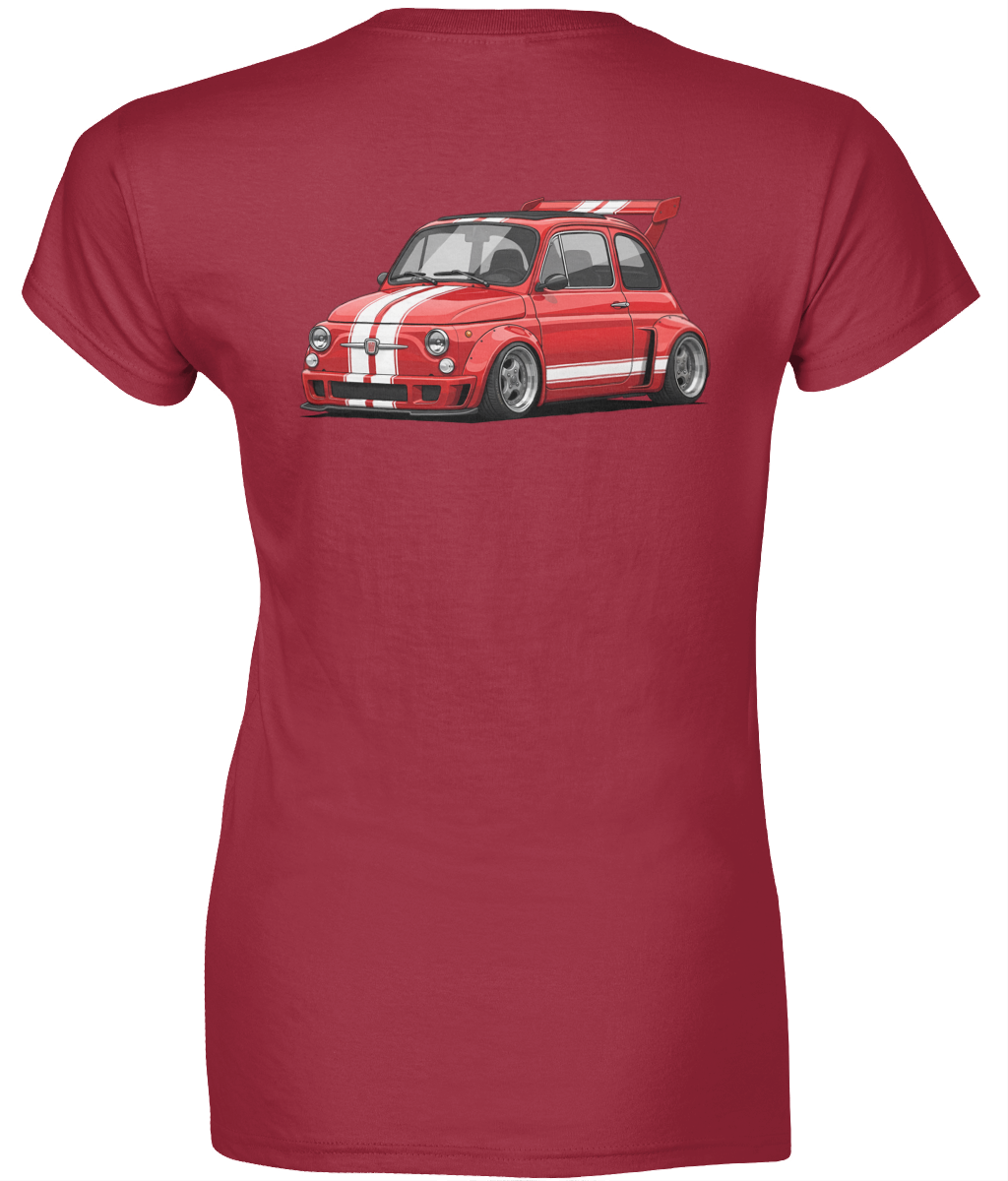 Ladies SoftStyle T-Shirt - Fiat 500