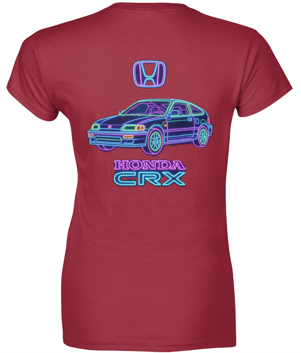 Ladies SoftStyle T-Shirt - Honda CRX