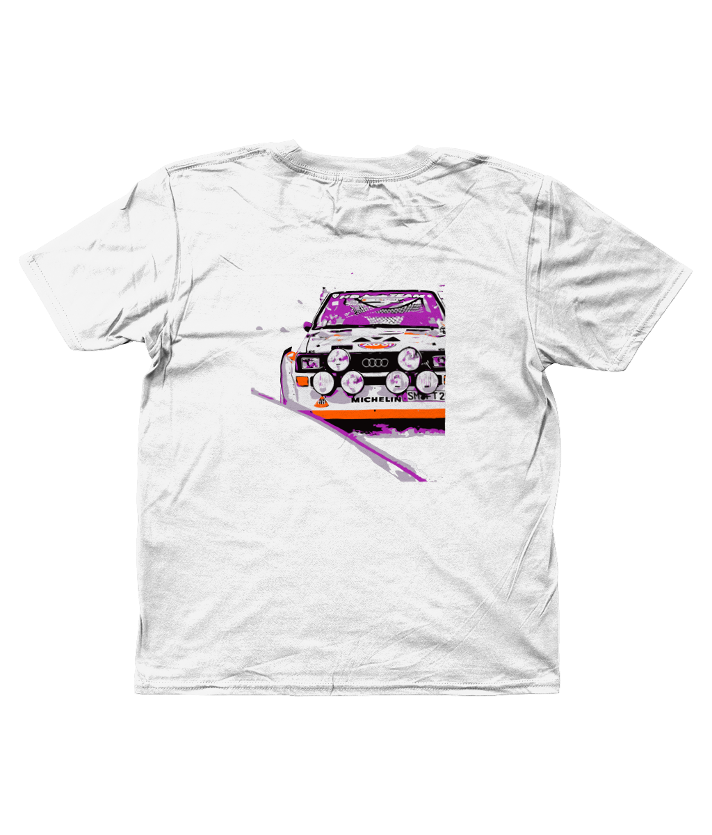 Kids SoftStyle T-Shirt - Audi Quattro