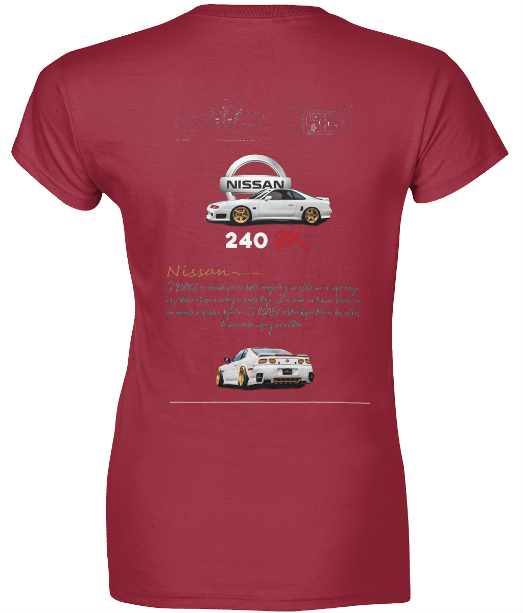Ladies SoftStyle T-Shirt -Nissan 240
