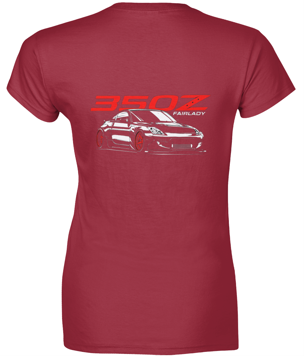 Ladies SoftStyle T-Shirt - Nissan 350Z