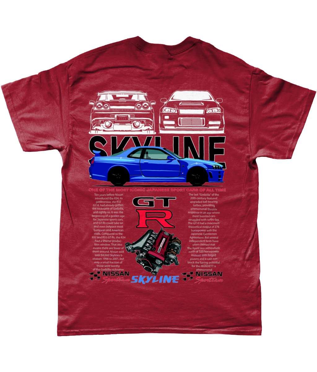 SoftStyle T-Shirt - Nissan Skyline GTR