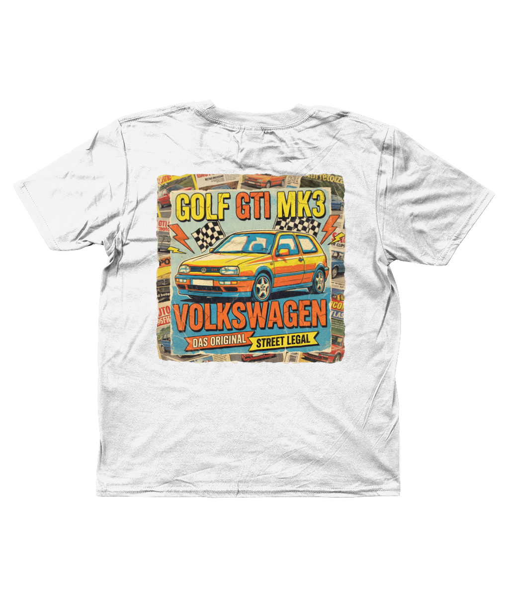 Kids SoftStyle T-Shirt - Golf gti mk3