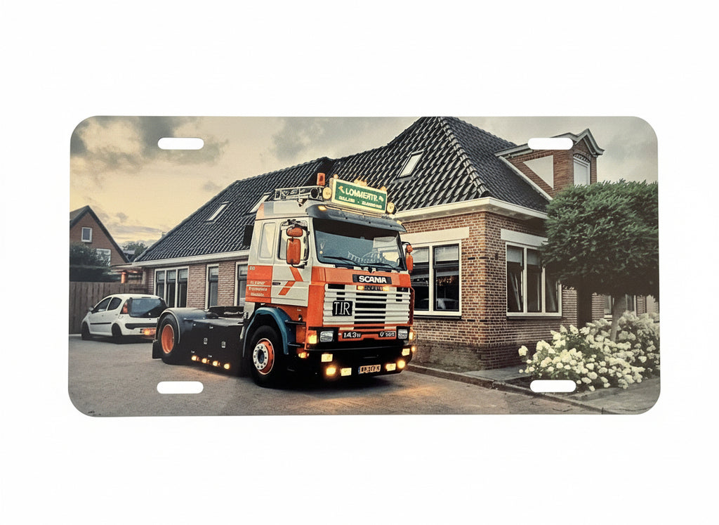 Nummerbord met eigen foto